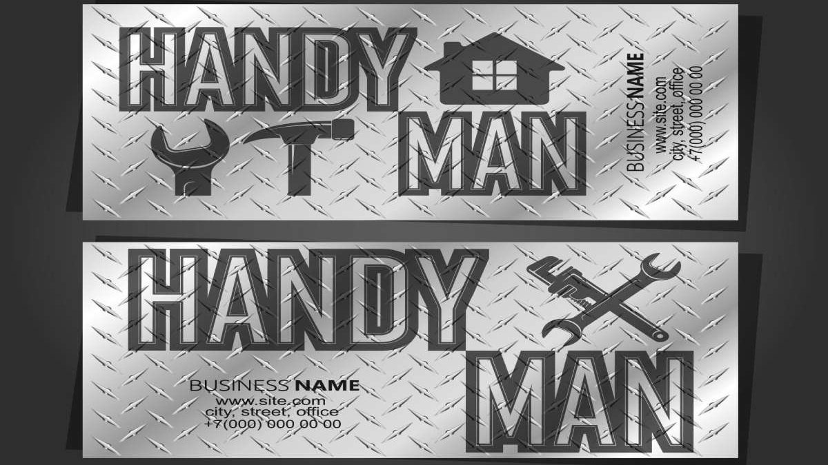 Handyman Business Cards – Designs & Templates of Business Cards