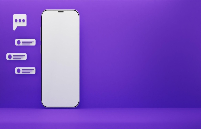 Purple iPhone Phones