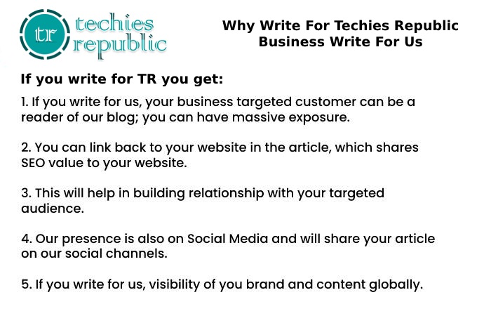 Why Wright For Techiesrepubic - Business