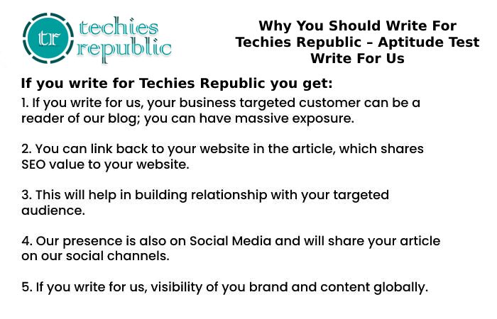 Why You Should Write For Techies Republic – A Few Categories that we Accept Articles for – <yoastmark class=