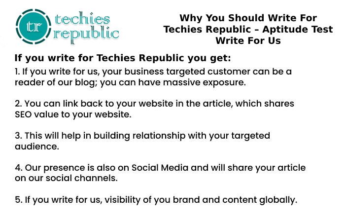 Why You Should Write For Techies Republic – A Few Categories that we Accept Articles for – <yoastmark class=