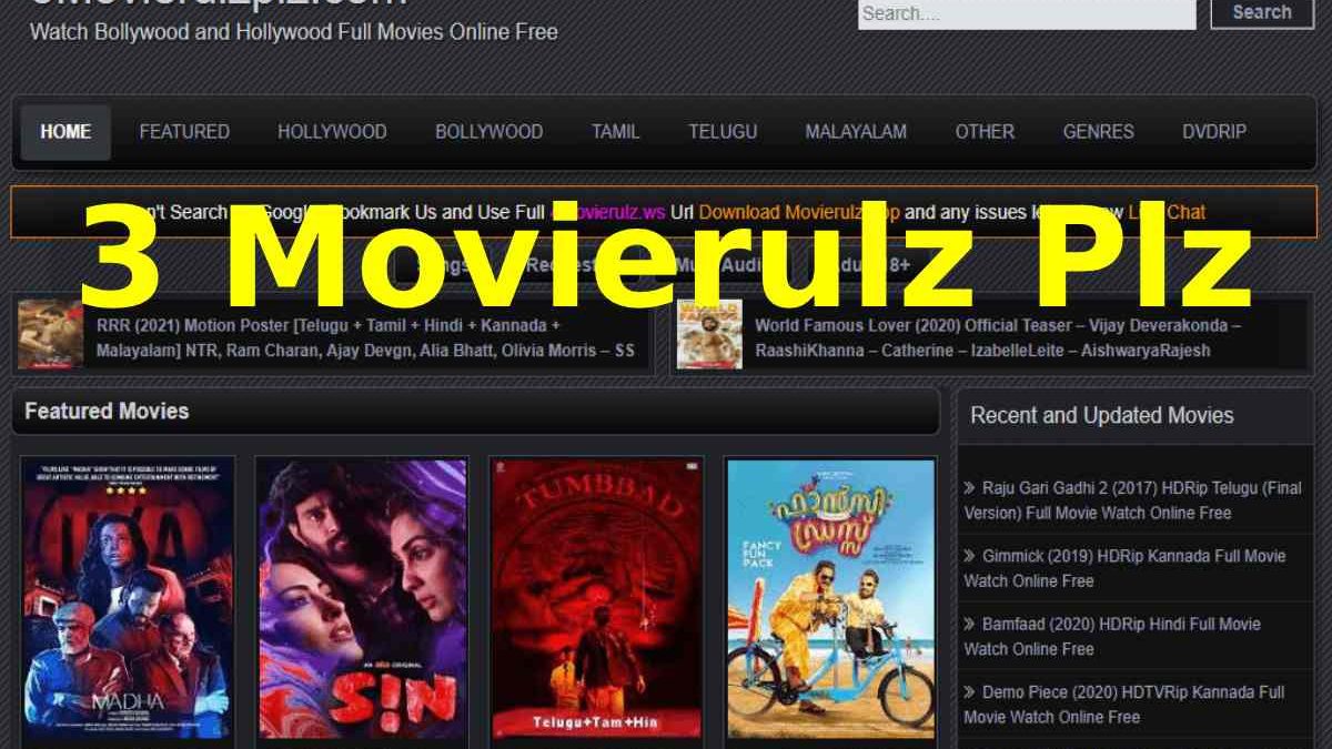 3 Movierulz Plz – Latest Movies 2023 HD 4K 480p 720p 1080p